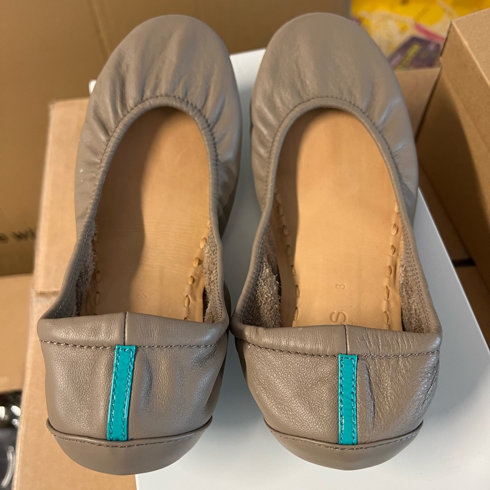 Tieks Taupe 8